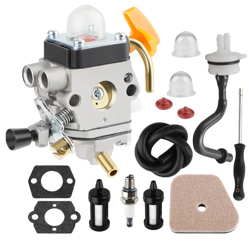 Ferilter FS90R FS110 FS110R Carburetor for STIHL HT101 FS90 FS130 FS130R FS100 KM110R KM130 HL100 HT100 FS87 FS100R KM90 KM90R KM100 KM110 FC90 FC95 FC100 FC110 HL90 Trimmer Weed Eater Pole Saw Carb - Image 1